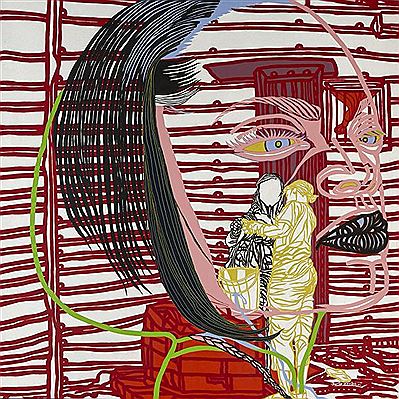 Sample artwork by Boris Nzebo (Born 1979), known for painting - View similar artists and auction records