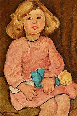 Portrait of a little girl