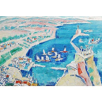 Beach [1986] by Costin Ioanid - Auction record, sale price, and art valuation. Compare with similar artists and explore comparable artworks.