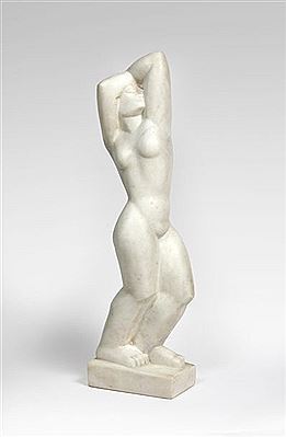 "Woman with raised arms", 1926.