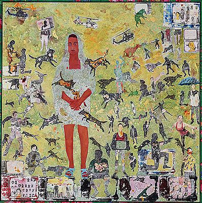 Wolves by Slimen El Kamel - Auction record, sale price, and art valuation. Compare with similar artists and explore comparable artworks.