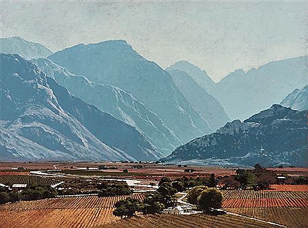 Edge of the Hexrivierberge by John Meyer - Auction record, sale price, and art valuation. Compare with similar artists and explore comparable artworks.