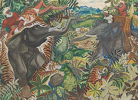 "Maharaja's Hunting Party", 1959