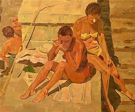 Sample artwork by Ivan Zakharovitch Kiselev (1932 - 1981), known for painting - View similar artists and auction records