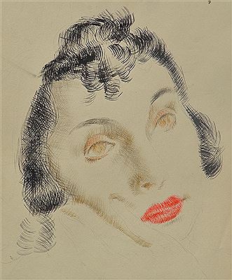 Portrait of a girl ;