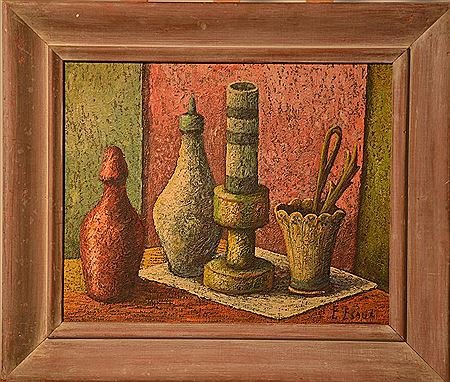 Still life by Yevegeny Esaulenko - Auction record, sale price, and art valuation. Compare with similar artists and explore comparable artworks.