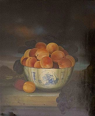 "Nature morte aux abricots et raisins"