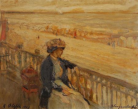 Jeune femme devant la mer by Auguste Charles Louis Oleffe - Auction record, sale price, and art valuation. Compare with similar artists and explore comparable artworks.