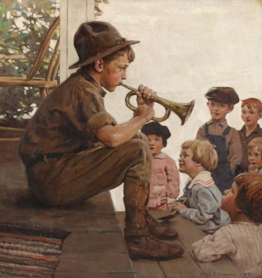 Boy With Bugle