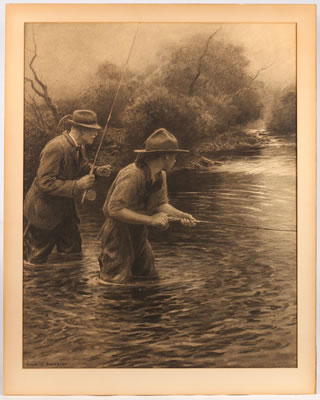 Old Bear, Young Boy, Big Fish