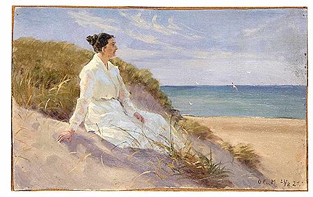 Ellen Potthast am Strand by Olga Caecilia Elisabeth Potthast von Minden - Auction record, sale price, and art valuation. Compare with similar artists and explore comparable artworks.