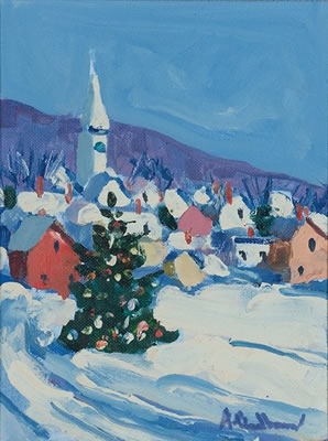 L.L. Bean Catalogue Cover, Christmas Tree