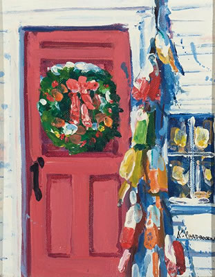 L.L. Bean Catalogue Cover, Wreath