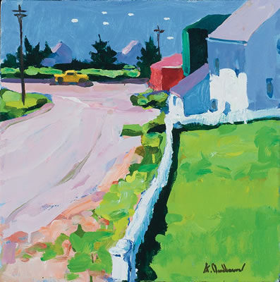 "White Fence-Stonington" 1987