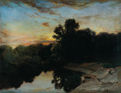 Sunset Landscape, 1924