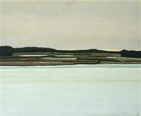 "Sketch for January Thaw-York River" 1974