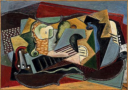 Sample artwork by Petroff (Born 1954), known for cubist paintings, moder art - View similar artists and auction records