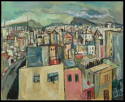 'Modernist mountain town'