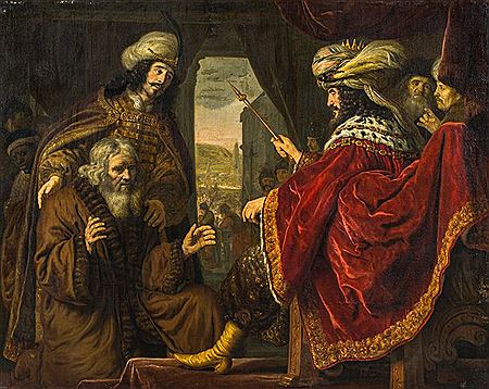 Sample artwork by Jan Victors (1620 - 1676), known for old testament scenes, influenced by rembrandt's circle - View similar artists and auction records