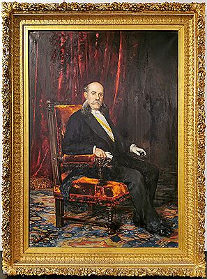Portrait of Francesc de P. Rius i Taulet.