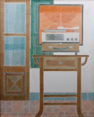 Sample artwork by Francisco Todo Garcia (1922 - 2016), known for painting, engraving, monotype, drawing - View similar artists and auction records