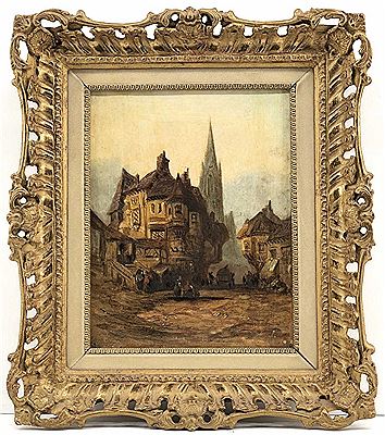 "A View in Ghent Belgium"
