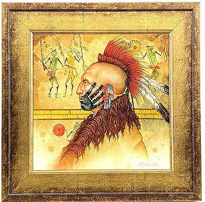 Pawnee Warrior of Tradition