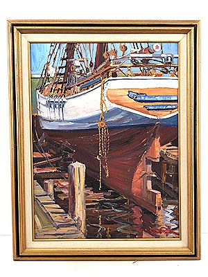 Boat At The Dock