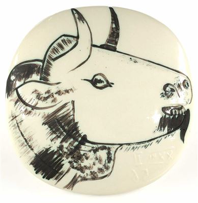 "Profil de taureau" (ALAIN RAMIÉ 315)