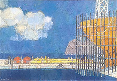 Le port de la Ciotat, 1956