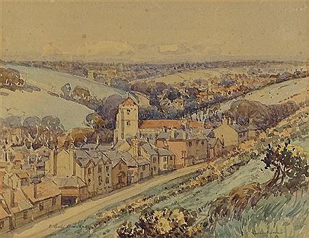 VIEW OVER TACKLEWAY HASTINGS