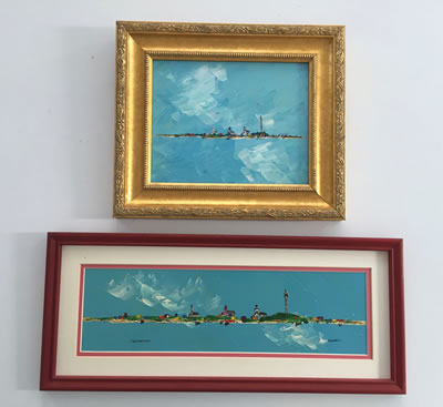Sample artwork by Richard Snell (- 2001), known for architecture - View similar artists and auction records