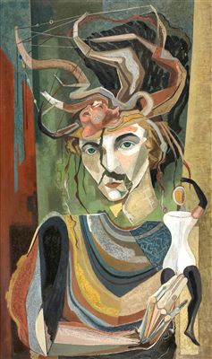 "Self Portrait as Still Life, 1949"