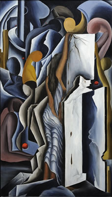 Sample artwork by Gus Nall (1919 - 1995), known for painting - View similar artists and auction records