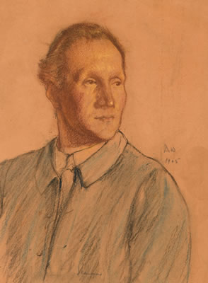 PORTRAIT OF CHARLES HASLEWOOD SHANNON, R.A. (1863-1937)