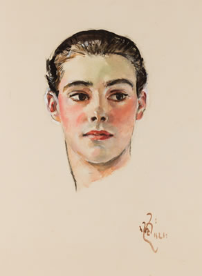 A PORTRAIT OF LINLEY FRANCIS MESSEL (1899-1971) by William Bruce Ellis Ranken - Auction record, sale price, and art valuation. Compare with similar artists and explore comparable artworks.