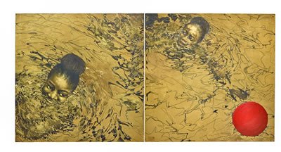 Tagged, diptych by Modupeola Fadugba - Auction record, sale price, and art valuation. Compare with similar artists and explore comparable artworks.