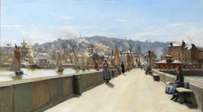 French port scene