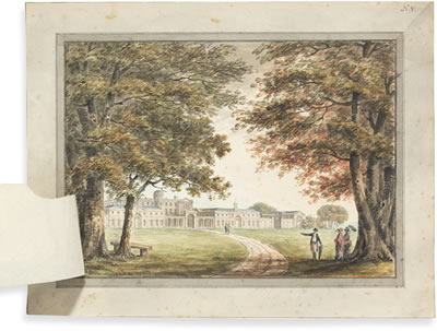 North-east view of Norman Court