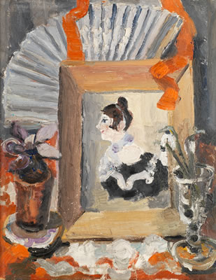Still Life with Portrait