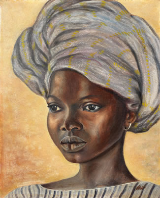Sample artwork by Akinola Lasekan (1916 - 1974), known for portrait, allegory and landscape painting, cartoon drawing, teaching - View similar artists and auction records