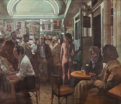 Un café parisien