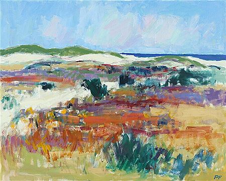 Landscape with a coastal view. by Per Flemming - Auction record, sale price, and art valuation. Compare with similar artists and explore comparable artworks.