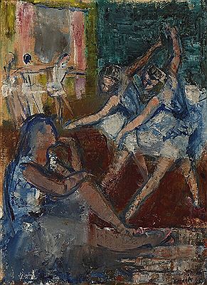 Ballet girls. by Gerda Akeson - Auction record, sale price, and art valuation. Compare with similar artists and explore comparable artworks.