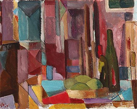 Sample artwork by Bertil Sjoberg (Born 1914), known for painting - View similar artists and auction records