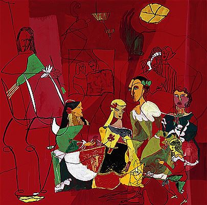 Sample artwork by Bentemarie Kjeldbaek (Born 1952), known for painting and sculpture - View similar artists and auction records