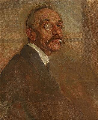 The artist's self-portrait.