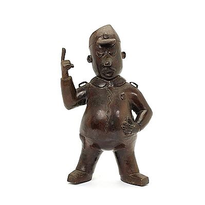 Police officer by Jes Brinch - Auction record, sale price, and art valuation. Compare with similar artists and explore comparable artworks.