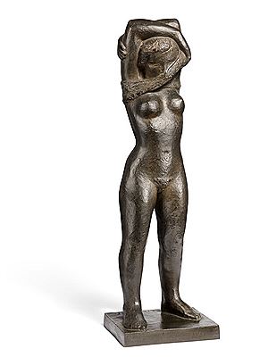 “Kvindefigur II” by Gottfred Eickhoff - Auction record, sale price, and art valuation. Compare with similar artists and explore comparable artworks.