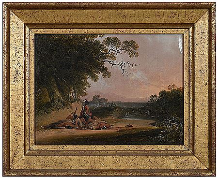 Battle Scene in Georgia Near the Florida Line